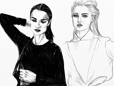 Fashion #65 artwork drawing fashion illustration portrait sketch