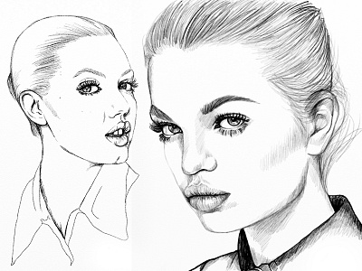 Fashion #72 artwork drawing fashion illustration portrait sketch