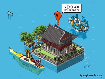 Gyeonghoeru Pavilion (Pixel World)