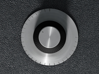 Tuner dial knob spin ui