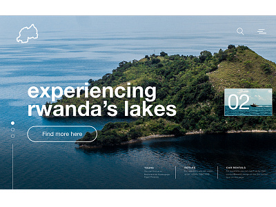 Rwanda Nziza clean gmail header landing minimal minimalism simple trending typography