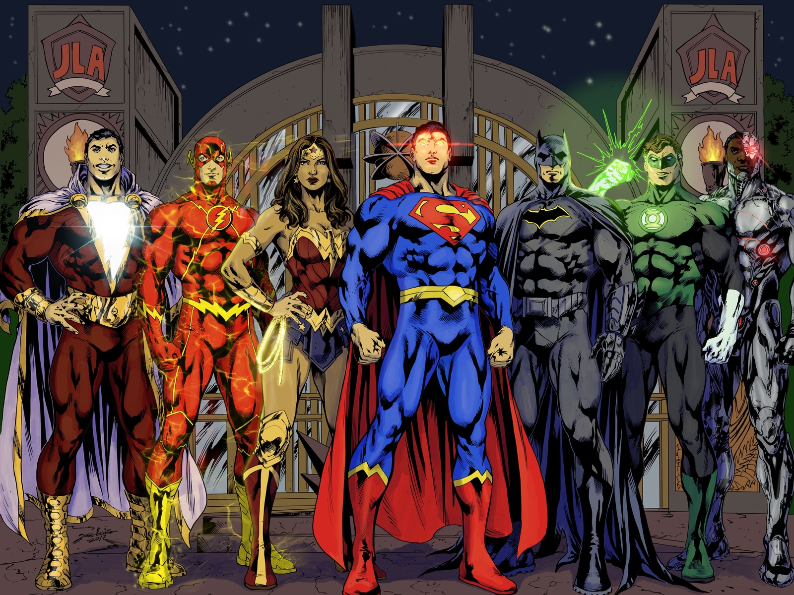 Justice League by James Greenhalgh on Dribbble