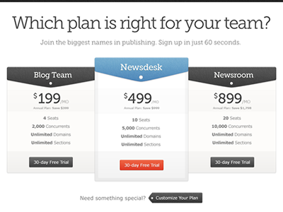 Plans & Pricing newsbeat plans plans and pricing pricing