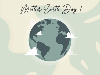 Mother Earth Day Illustration