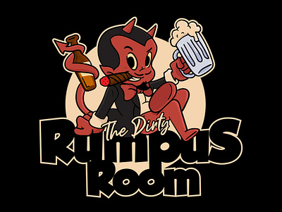 The Dirty Rumpus design graphic design illustration logo vector