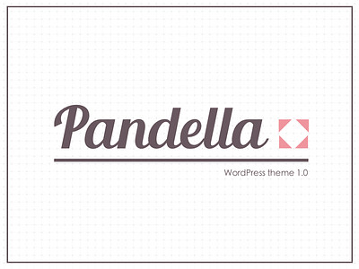 Pandella Logo branding identity logo logo design pandella theme ui wordpress