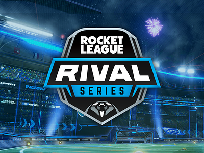 Rocket League Rival Series Logo competition esports league rl rlrs rocket league
