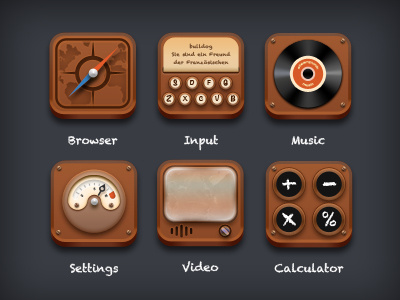 Steampunk Icons