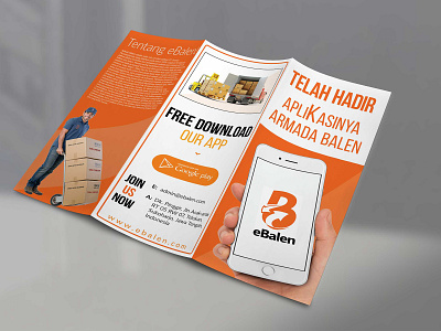 mobile app promotion brochure