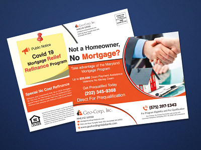 mortgage EDDM Postcard