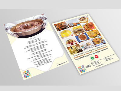 confectionery service flyer