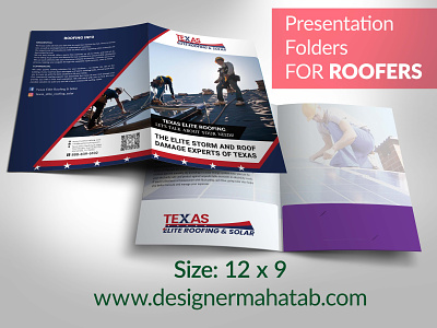 presentation folder for roofers