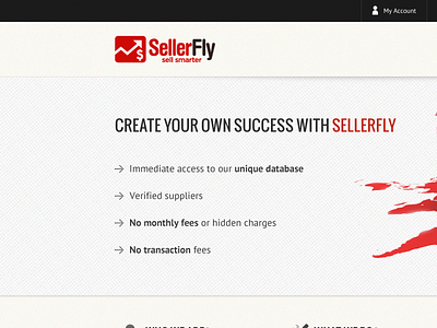 Sellerfly Main ai clean design ecommerce elegant minimal modern psd webdesign website