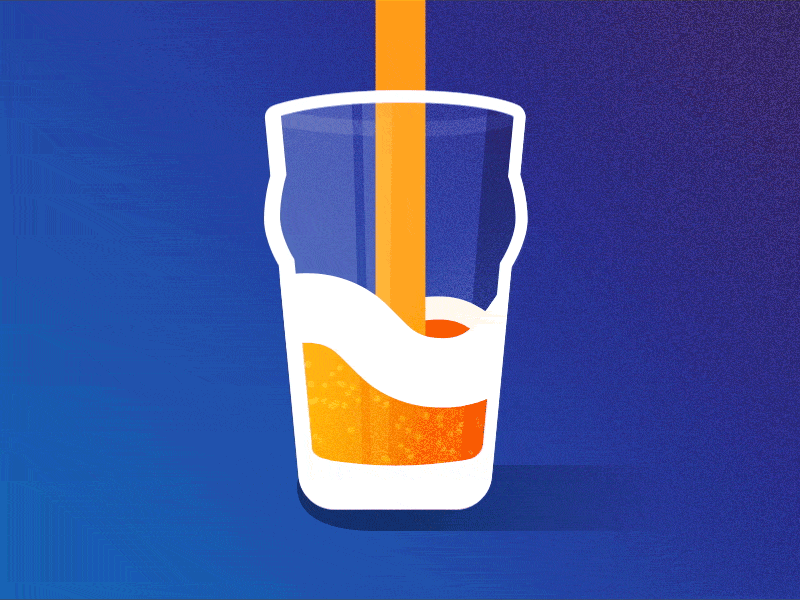 Cheers for Beers by Zachary Eng on Dribbble