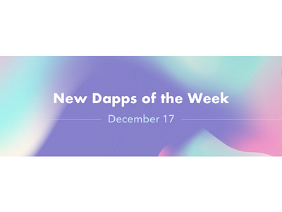 New Dapps design