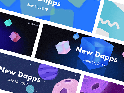 Weekly New Dapps design