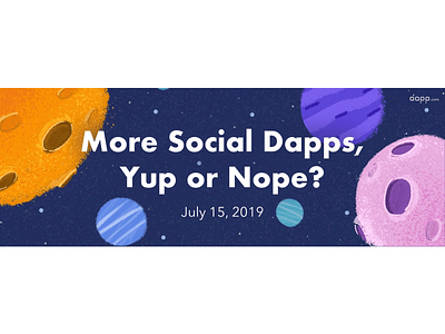 More Social Dapps illustration