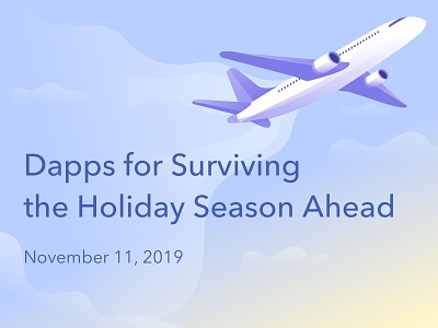 Dapps for Surviving the Holiday Season Ahead design illustration