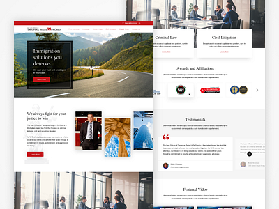 Law Offices of Tacopina & Seigel - Tacopina Law Website UI