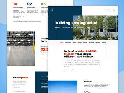 Rexford Industrial Realty, Inc. Web Design UI Template agent buyer dribbble homepage landlord properties property real estate realty seller template template design tenant ui web web design website