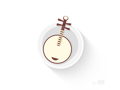 [Sketch Exercise] Icon Yu Kin icon musical instruments sketch yu kin