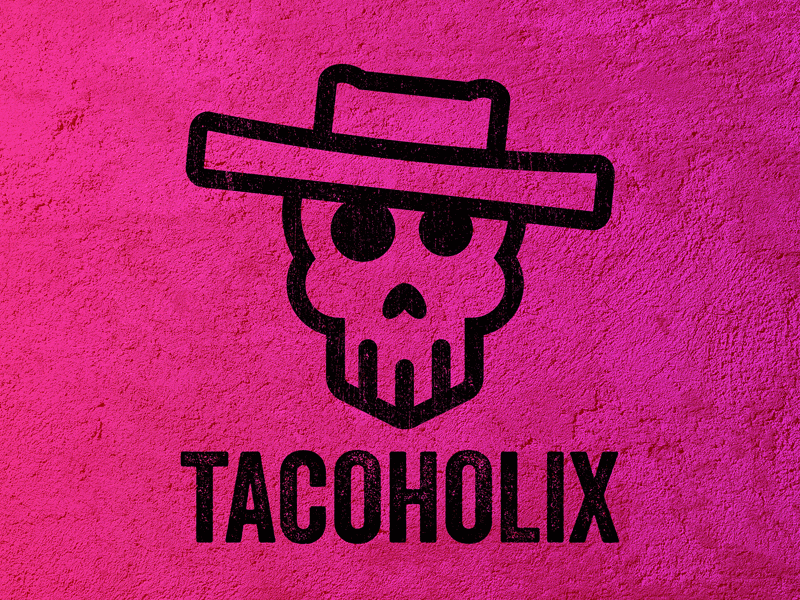 Tacoholix – Logo branding gif identity logo restaurant taco