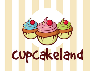 Cupcake Land Logo