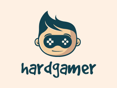 Hard Gamer Logo Free Download 