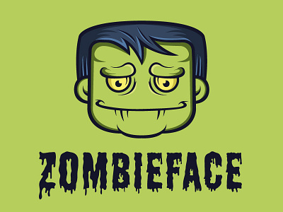 Zombie Face Logo