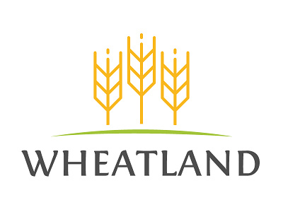 Wheat Logo agricultural agriculture art bio branding cereal crop cultivation eco ecology logo mark farm farmer logo template field food identity grain green logotype growth harvest health plant healthy nature landscape logo design market natural organic planting tools vector eps logo village wheat