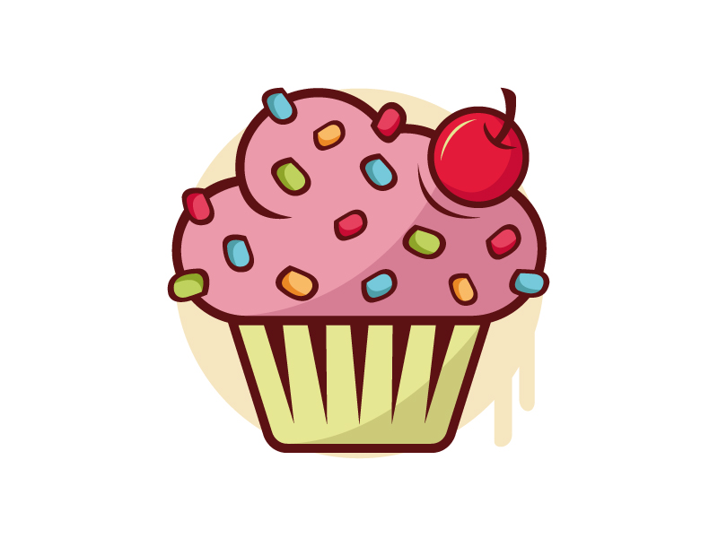 Cupcake Bakery Logo Royalty Free SVG, Cliparts, Vectors, and Stock  Illustration. Image 95115084.