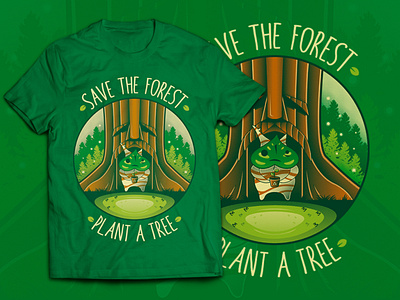 Save the Forest - Plant a Tree (Zelda T-shirt)