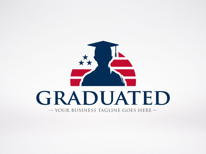 American Graduation Logo By Alberto Bernabe On Dribbble