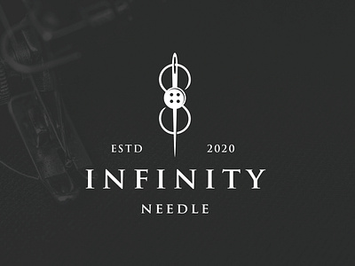 Infinity Needle Logo Template