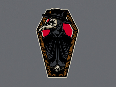 Plague Doctor Coffin by Alberto Bernabe on Dribbble