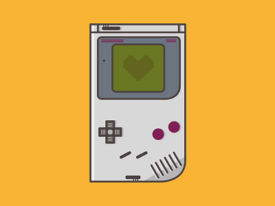 Game Boy Lover design game game boy icon illustration illustrator love nintendo retro gamer shirt t shirt tee