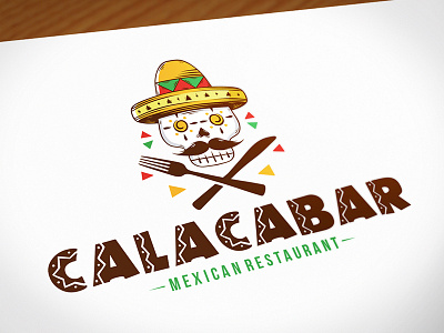 Calaca Bar Logo Template