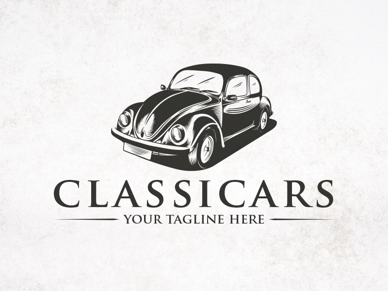 Classic Car Logo Template by Alberto Bernabe on Dribbble