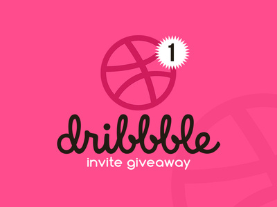 Dribbble Invite Giveaway app brand identity creative design design designer dribbble dribbble draft freelance designer giveaway graphic design icon illustration invitation invite invite giveaway invites logo logo design typography vector