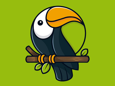 Tropical Toucan Logo Template