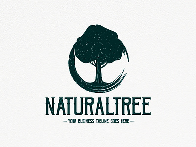 Natural Tree Logo Template