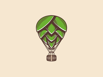 Hop Air Balloon Logo (logo for sale)