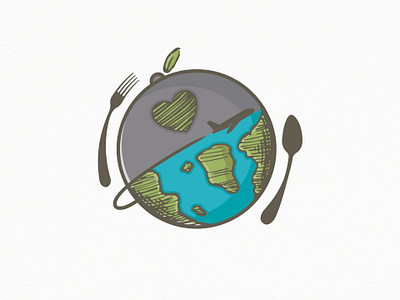 Travel Food Logo (logo for sale)