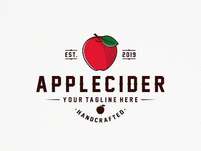Apple Cider Logo Template