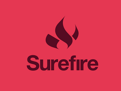 Surefire Media brand branding logo media training identity