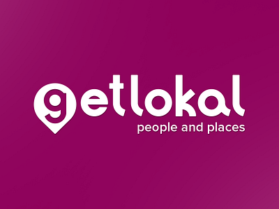 Getlokal new logo branding logo logotype