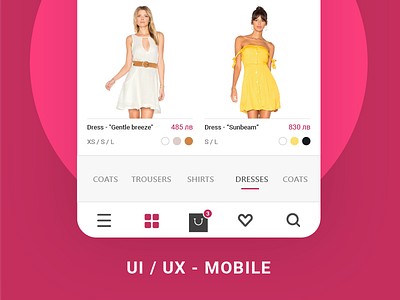 Fashion Mobile app