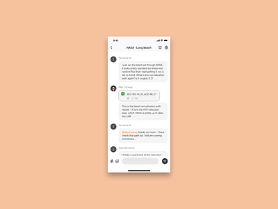 Day 13 - Messaging App chat app dailyui dailyui013 messenger