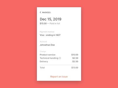 Day 46 - Invoice