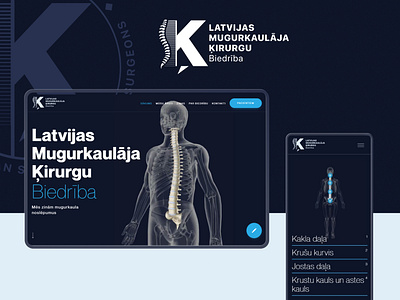 New website Latvian Society of Spine Surgeons